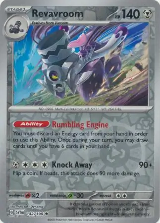 Revavroom Reverse Holo 142 Normal