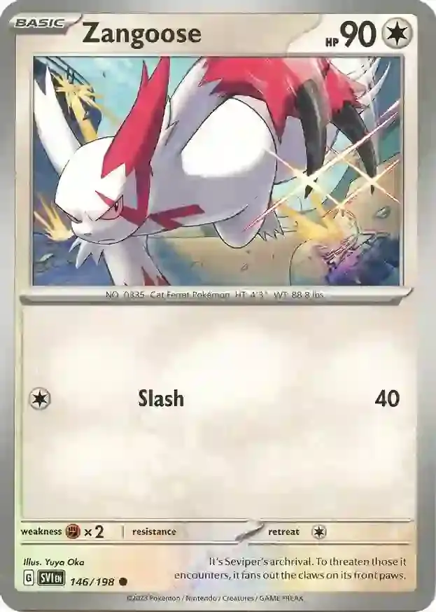 Zangoose 146 Normal