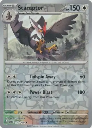 Staraptor Reverse Holo 150