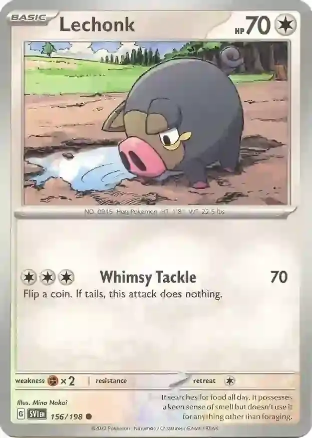 Lechonk 156 Normal