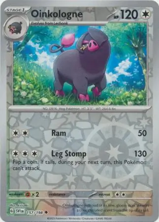 Oinkologne Reverse Holo 157