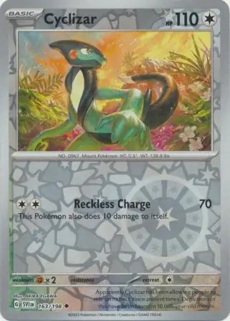Cyclizar Reverse Holo 163 Normal