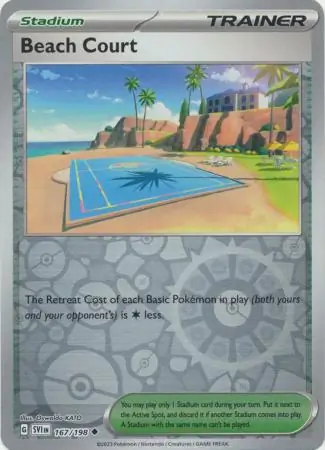 Beach Court Reverse Holo 167 Normal