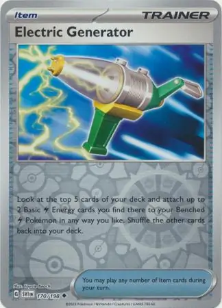 Electric Generator Reverse Holo 170 Normal