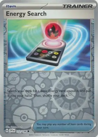 Energy Search Reverse Holo 172