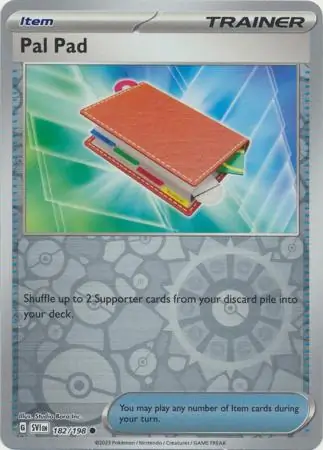 Pal Pad Reverse Holo 182 Normal