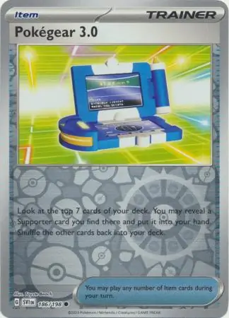 Pokegear 3.0 Reverse Holo 186