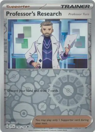 Professor's Research Reverse Holo 190