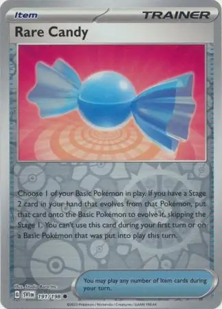 Rare Candy Reverse Holo 191