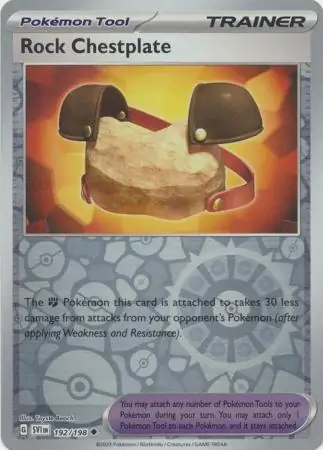 Rock Chestplate Reverse Holo 192 Normal