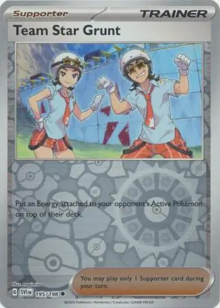 Team Star Grunt Reverse Holo 195 Normal