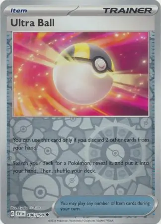 Ultra Ball Reverse Holo 196 Normal