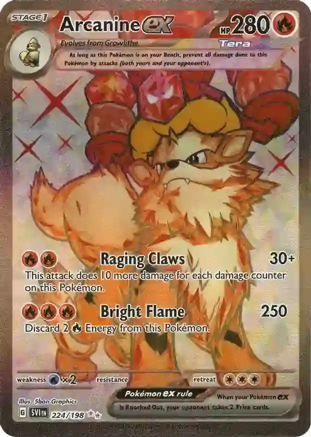 Arcanine ex 224