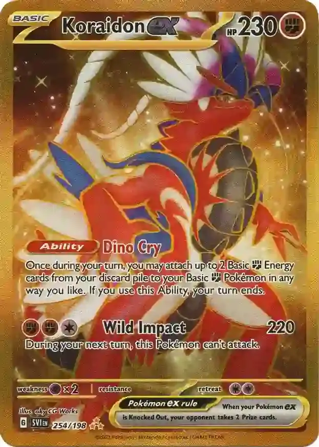 Koraidon ex 254 Normal