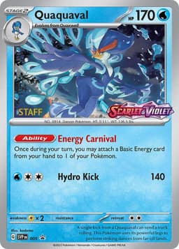 Quaquaval Staff Prerelease