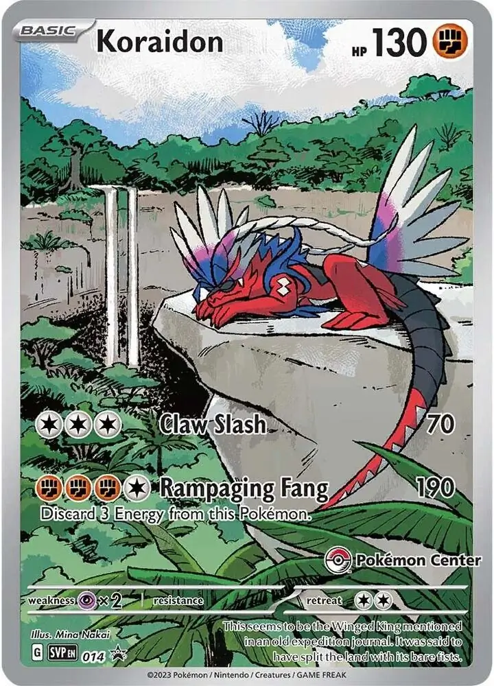 Koraidon Pokemon Center 014 Normal
