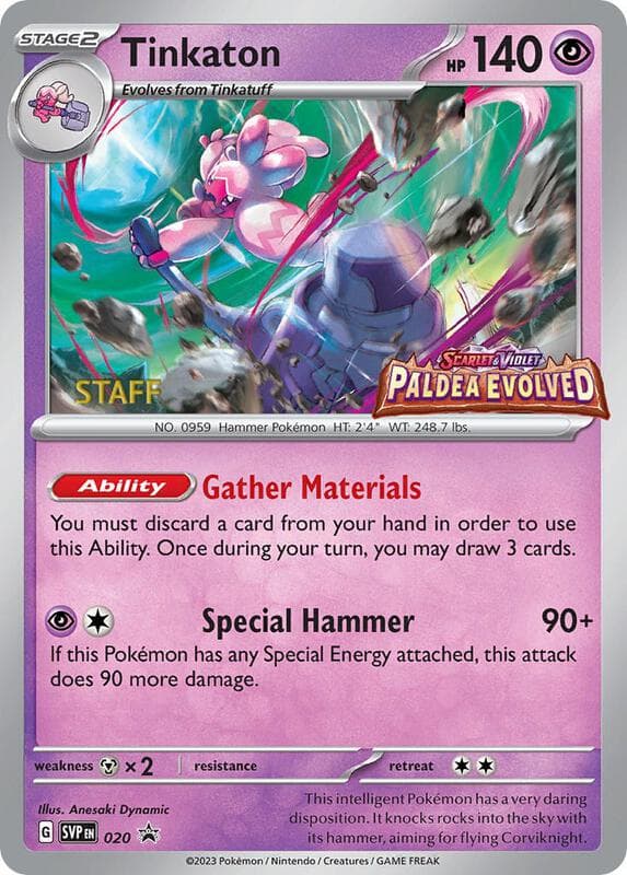 Tinkaton Staff Prerelease 020