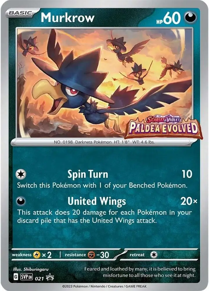 Murkrow 021 Normal