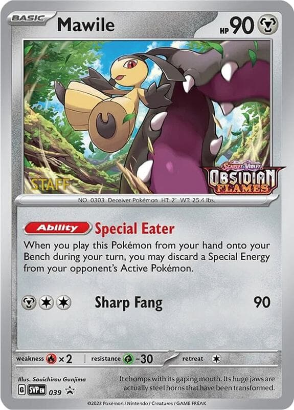 Mawile Staff Prerelease 039