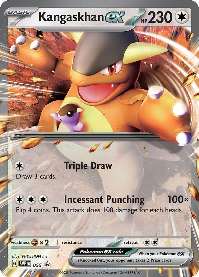 Kangaskhan ex 055 Normal