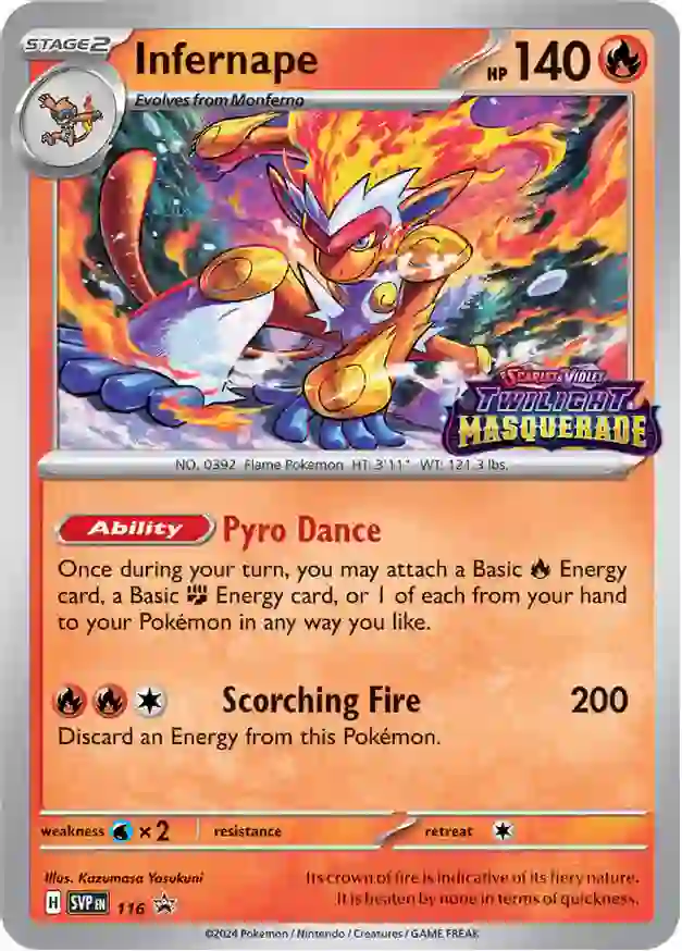 Infernape 116 Normal