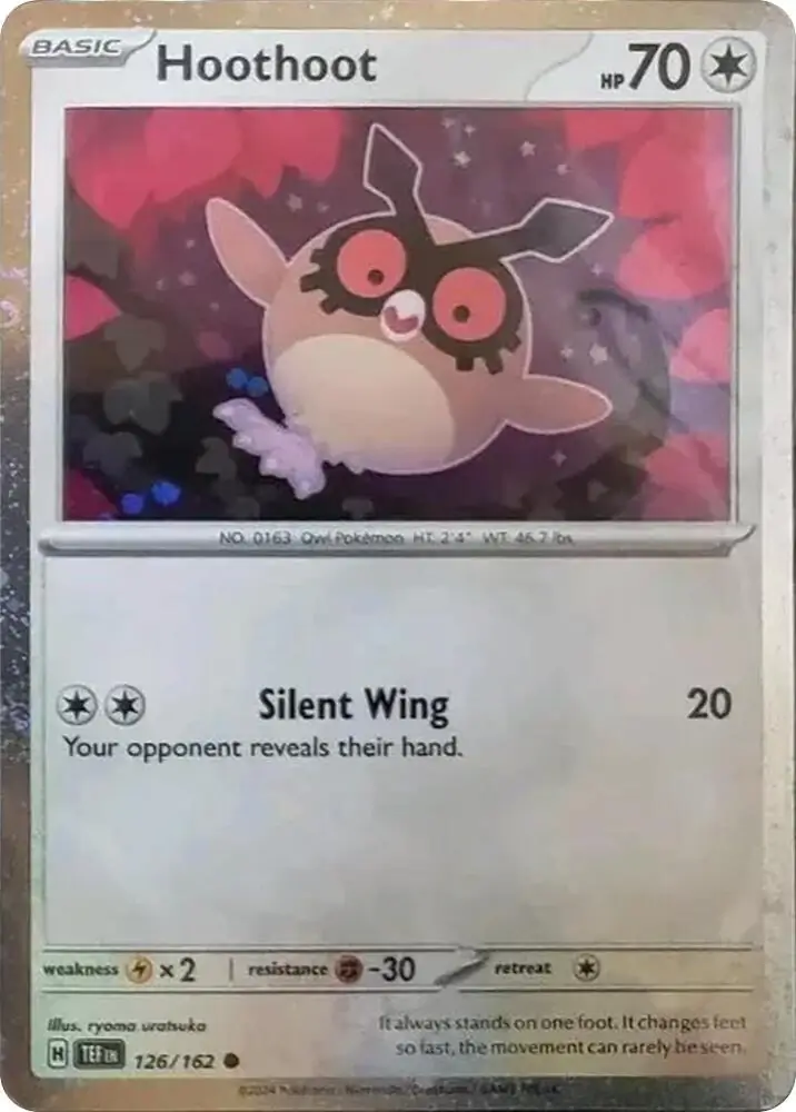 Hoothoot Cosmos Holo 126 Normal