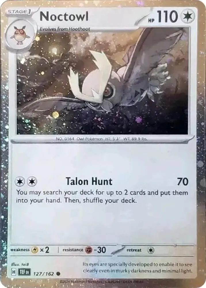 Noctowl Cosmos Holo 127