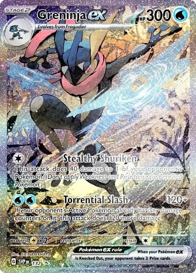 Greninja ex 132 Normal