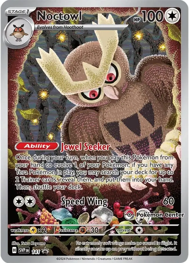 Noctowl Pokemon Center 141 Normal