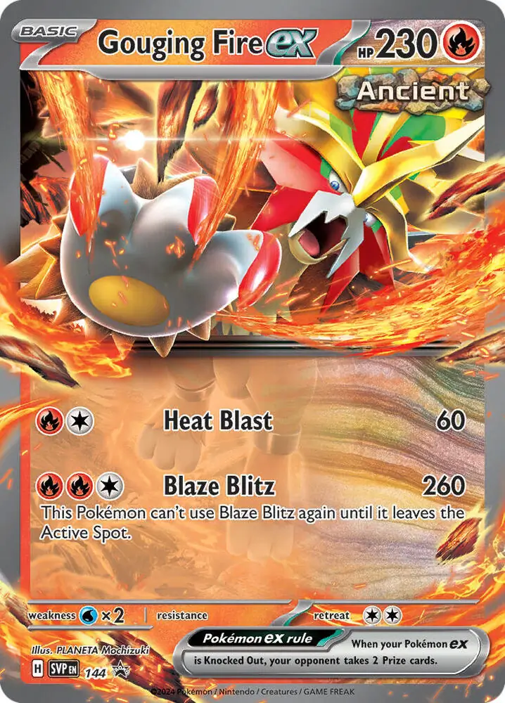Gouging Fire ex 144 Normal