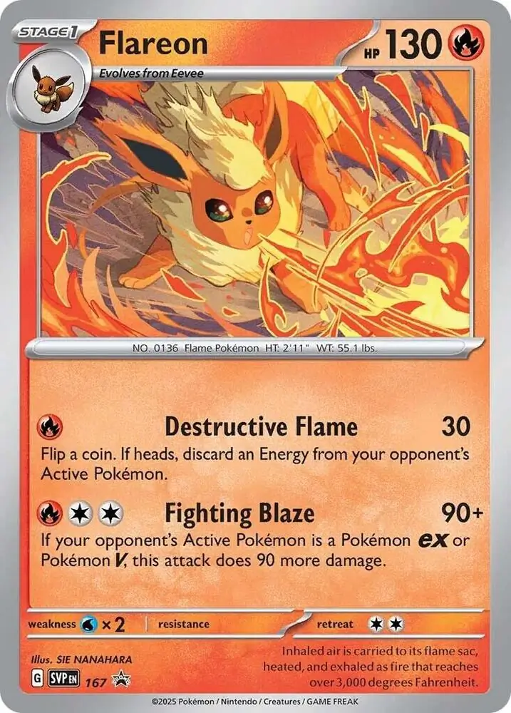 Flareon 167 Normal