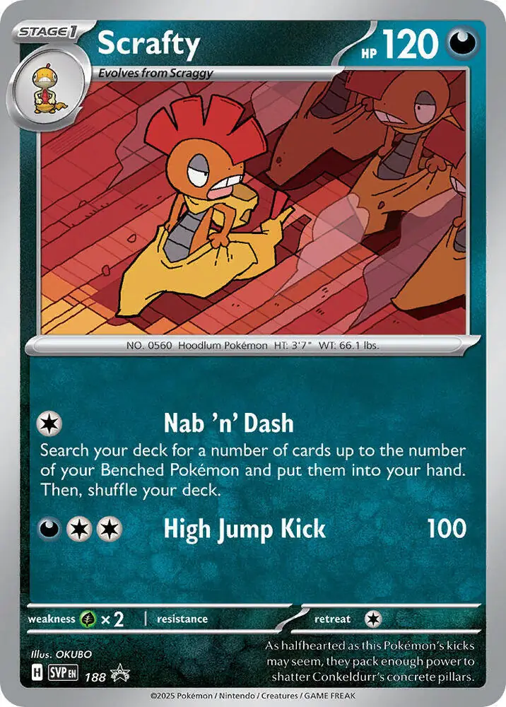 Scrafty 188 Normal