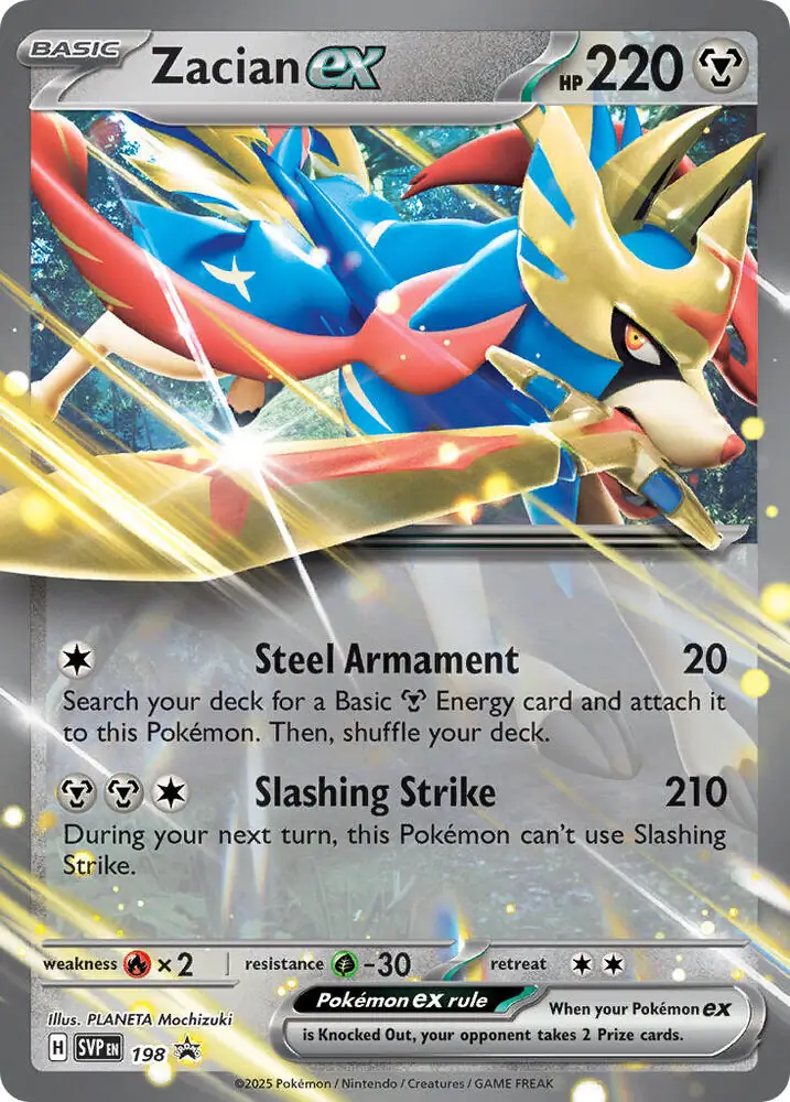 Zacian ex 198