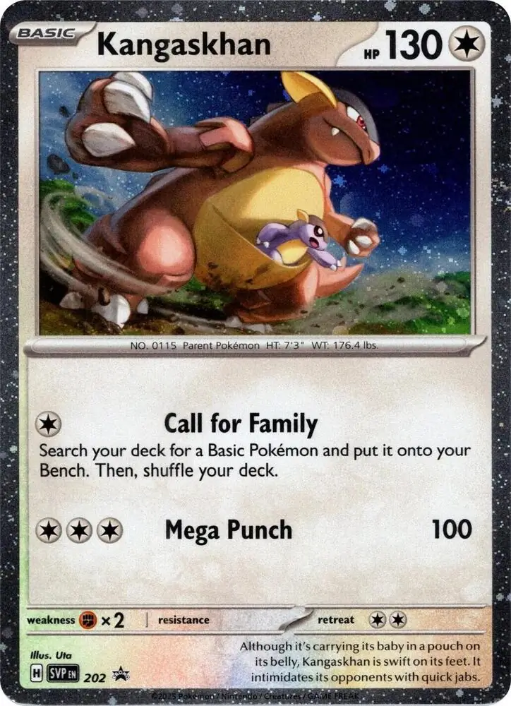 Kangaskhan Cosmos Holo 202 Normal