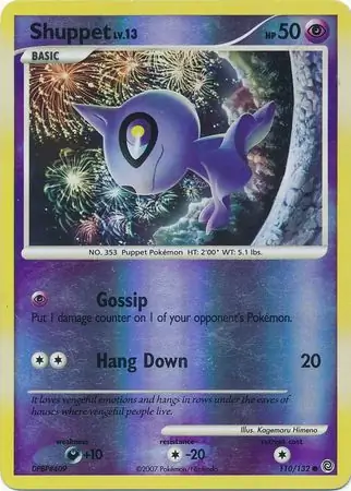 Shuppet Reverse Holo 110 Normal