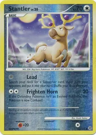 Stantler Reverse Holo 113 Normal