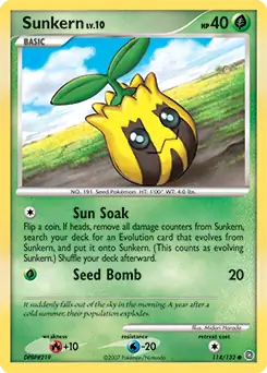 Sunkern 114 Normal