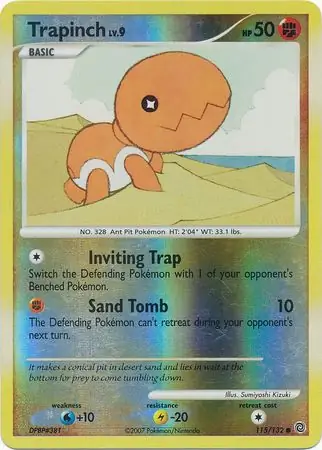Trapinch Reverse Holo 115 Normal