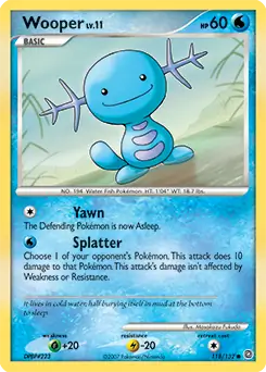 Wooper 118 Normal