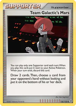 Team Galactic's Mars 126 Normal