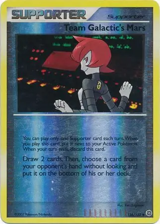 Team Galactic's Mars Reverse Holo 126
