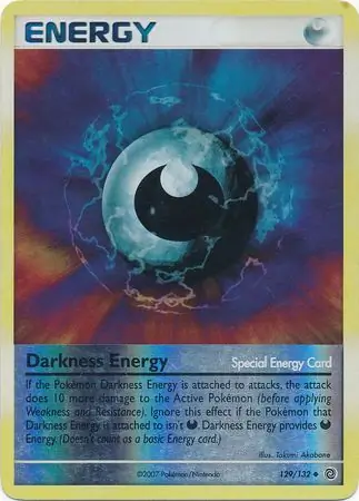 Darkness Energy Reverse Holo 129