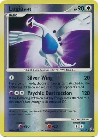 Lugia Reverse Holo 14 Normal