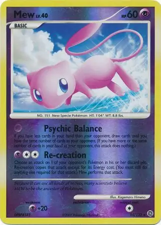 Mew Reverse Holo 15