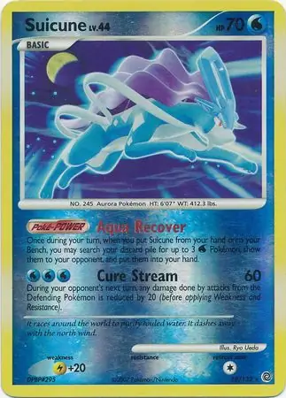 Suicune Reverse Holo 19 Normal