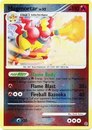 Magmortar Reverse Holo 31 Normal