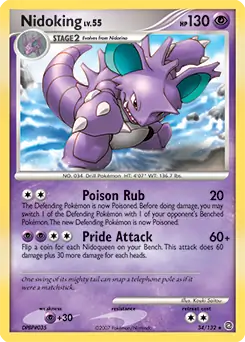 Nidoking 34 Normal