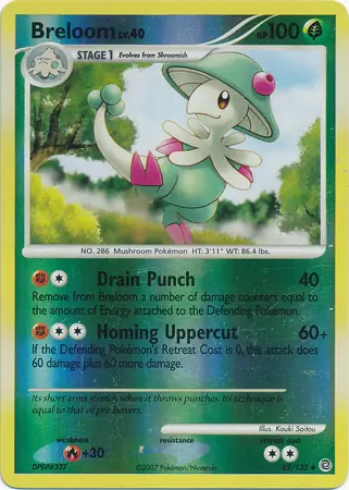 Breloom Reverse Holo 45 Normal