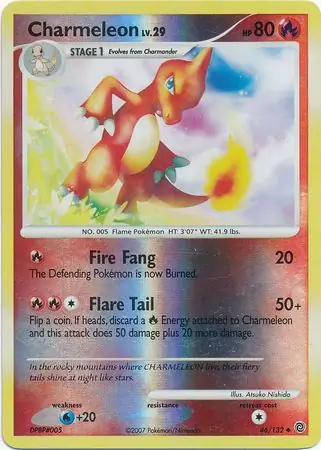 Charmeleon Reverse Holo 46 Normal