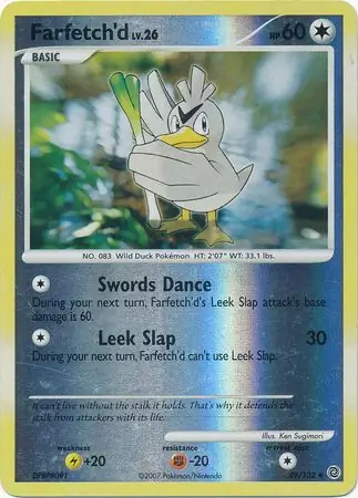 Farfetch'd Reverse Holo 49